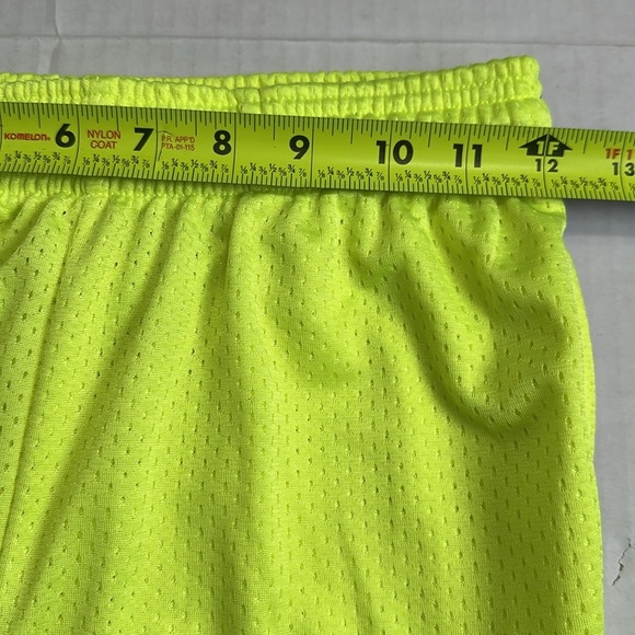PINK Victoria’s Secret Neon Yellow Shorts Womens Size XSmall Sporty Loose Comfy - Picture 7 of 10